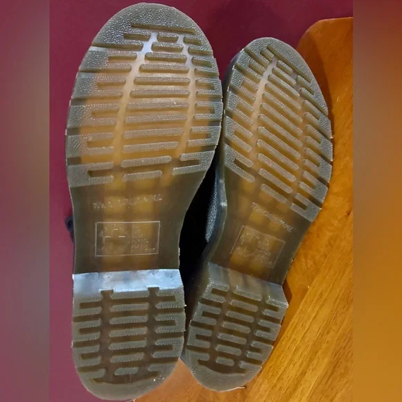 Dr. Martens Pascal Docs Black Leather Boots Size 6 (Euro 37) - Picture 5 of 6